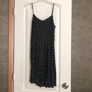 Black and white summer dress